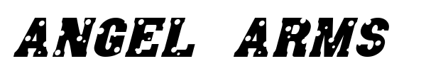 Angel Arms font preview